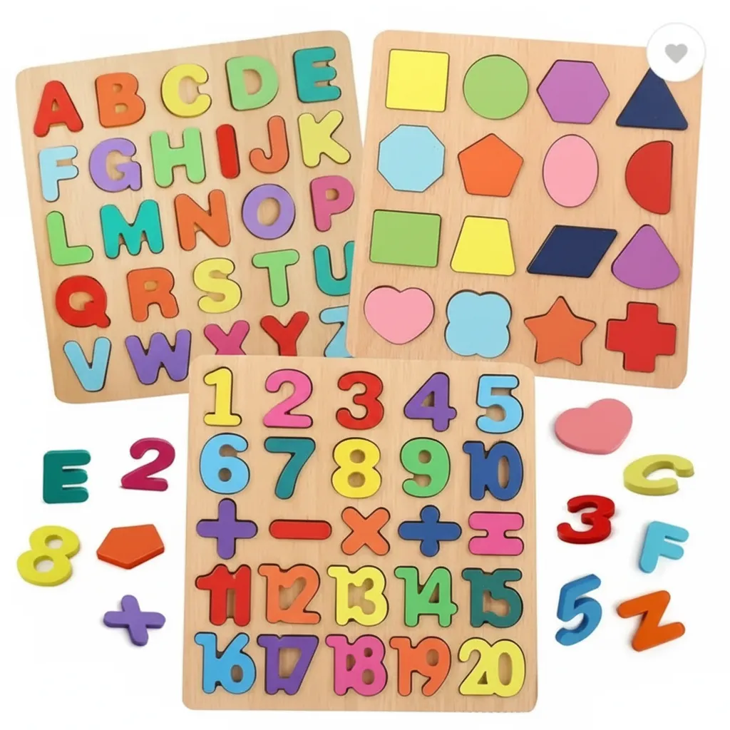 Combo Set ABCD + Digits + Shape