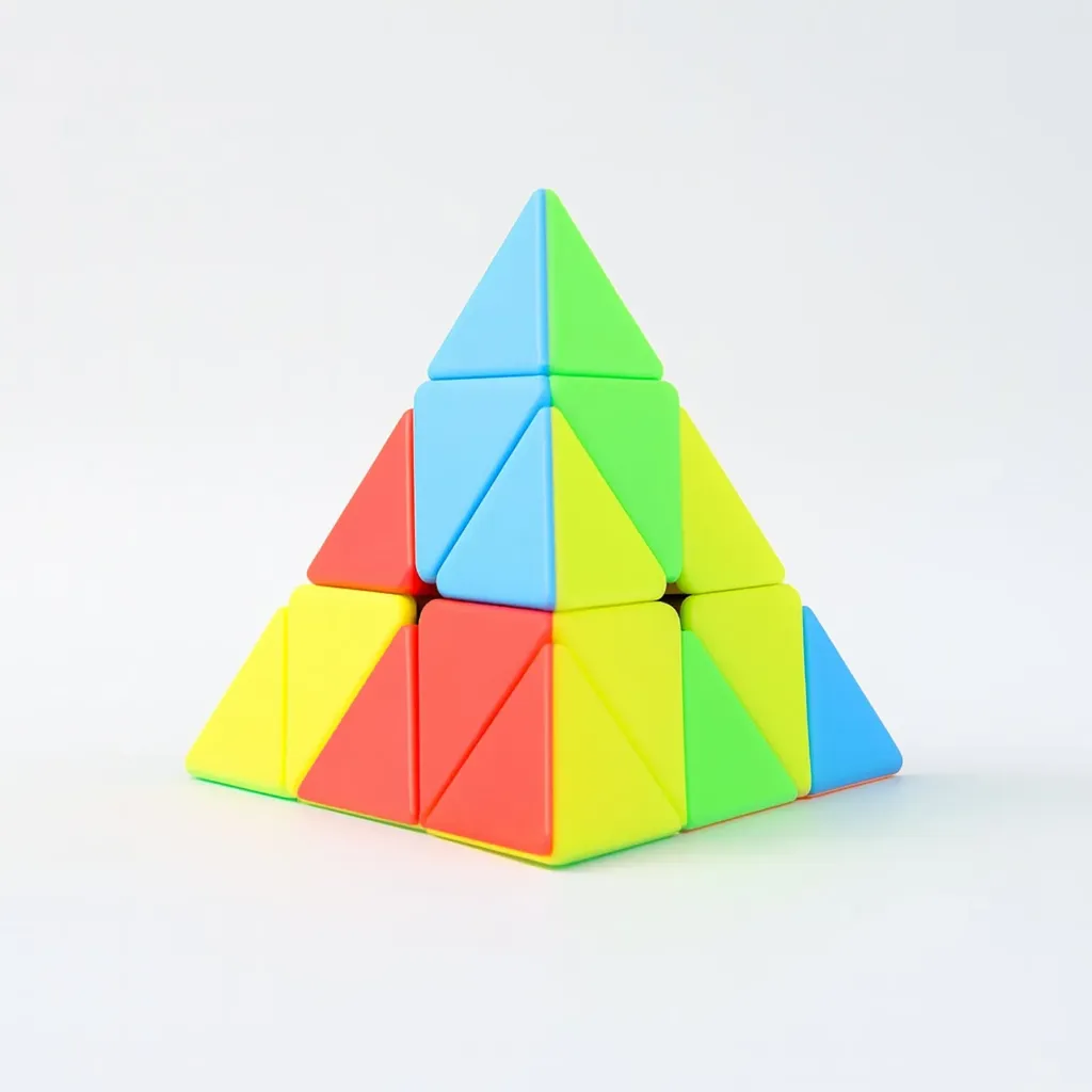 [DE-P107] Triangle/ Pyramid Cube (Basic)