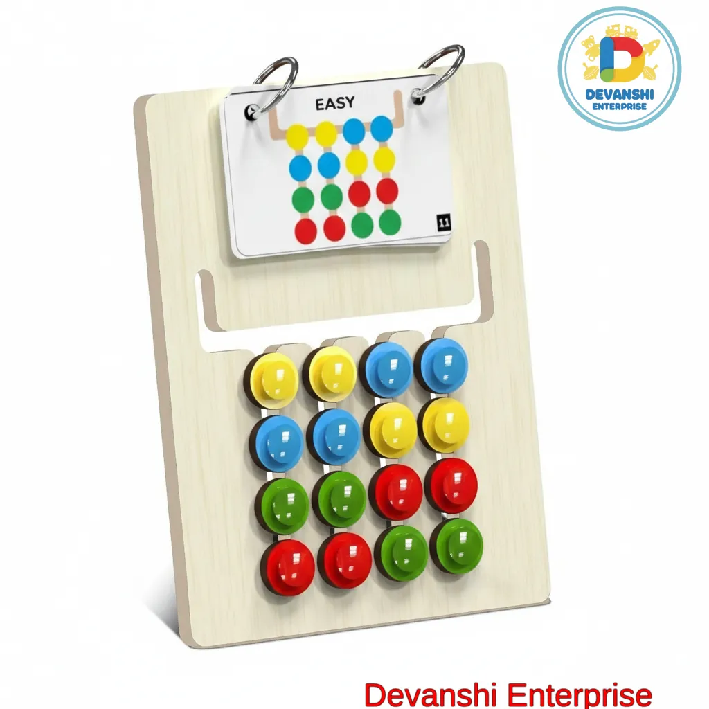 Wooden Dot Matching