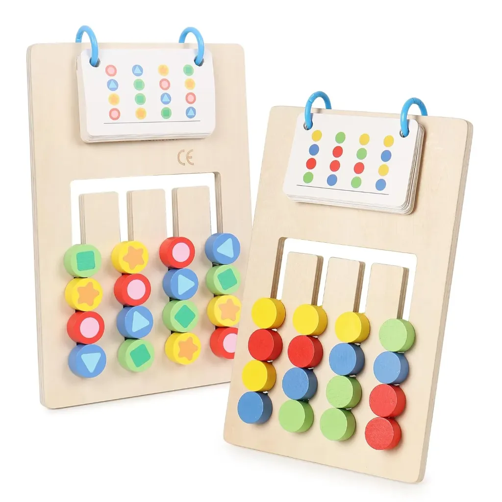 [DE-W203] Double Side Color/Dot Matching Game