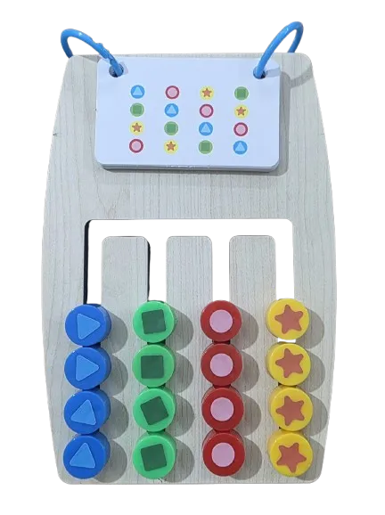 Double Side Color/Dot Matching Game