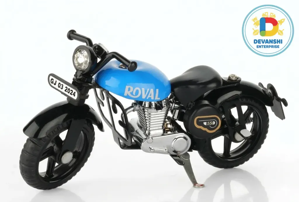 [DE-M301-BL] Metal Bike (Blue)